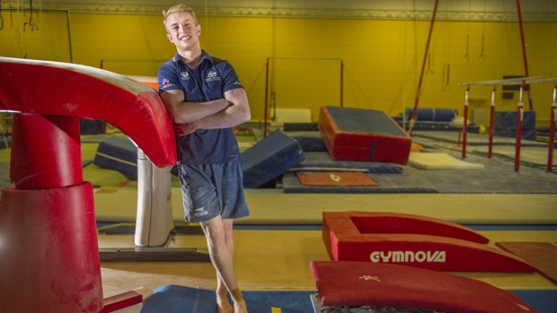 Canberra Gymnast James Bacueti has been selected in the Uniroos team to compete at the World University Games in Korea later this year.