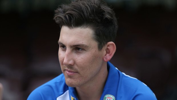 Left out: Nic Maddinson was left out of the Shield side to take on Tasmania in his touted return.