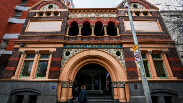 The Victorian Artists' Society in Albert Street, East Melbourne. 