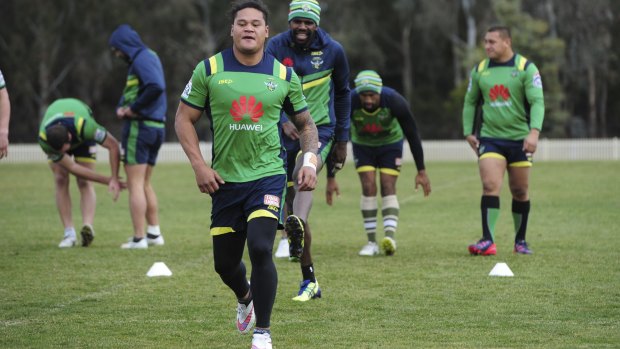Joey Leilua will make his Canberra Raiders debut against the  Warriors on Saturday.