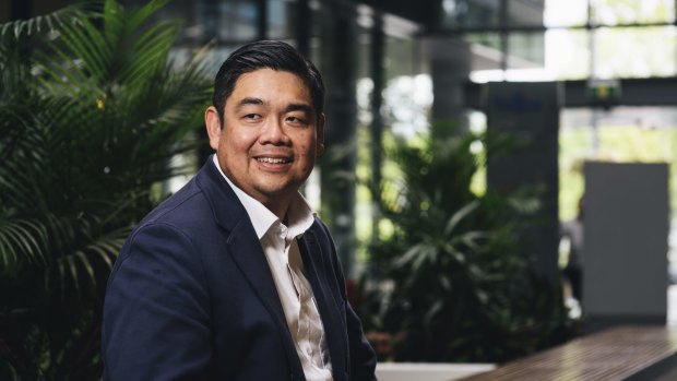 Merlin Kong, the new executive director of the Property Council of Australia ACT. 