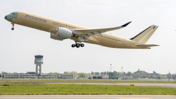 The Ultra Long Range version of the Airbus A350 XWB, MSN 216, has successfully completed its first flight.
