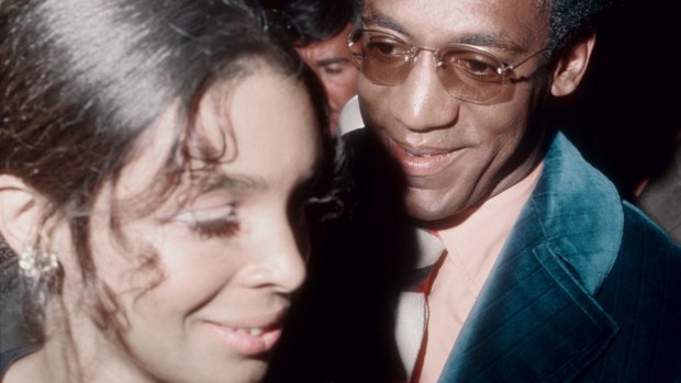 Bill Cosby and wife Camille Cosby attend an event circa 1970 in Los Angeles.