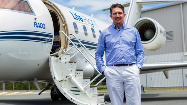 Paul Regli now oversees administration and compliance of three LifeFlight jets based at Brisbane, Townsville and Singapore.