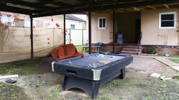 The Fairfield house where the body of Mahmoud Hrouk was found.