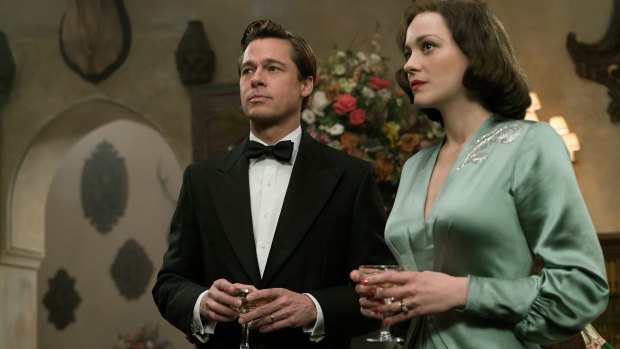 The beauty of Brad Pitt and Marion Cotillard, in action and in repose, is a key pleasure of watching <i>Allied</i>.