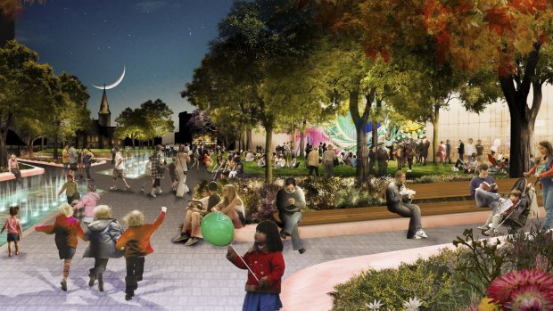 Parramatta Lord Mayor Scott Lloyd said the Parramatta Square space would be used 18 hours a day.