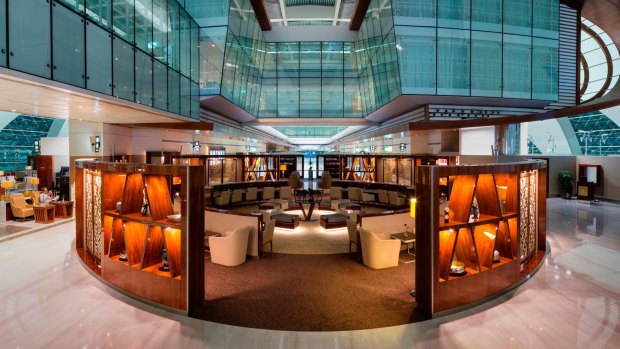 The Emirates business class lounge Dubai International Airport. Skywards+ members will have access to the lounge several times a year, depending on which tier of the program they join.