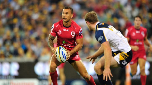 On the move: Quade Cooper doesn't have a club for 2018, why not Auckland?