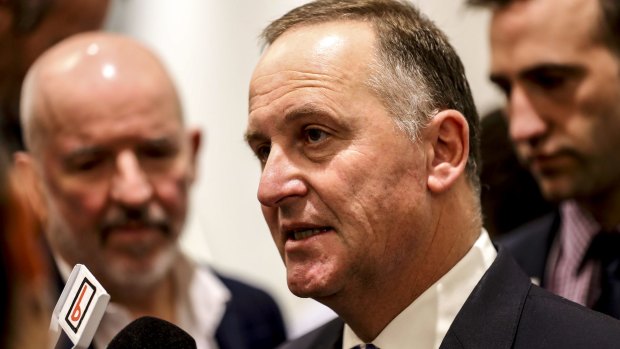 John Key resigned last week.