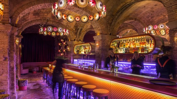 Monk, Barcelona: The hospitality group behind the world's best bar have opened a new venue, hidden behind a 24-hour supermarket.