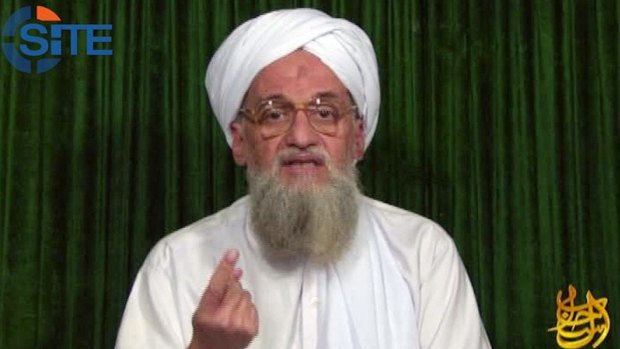 Protected by jihadists: Al-Qaeda chief Ayman al-Zawahiri.