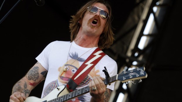 Jesse Hughes of Eagles of Death Metal. 