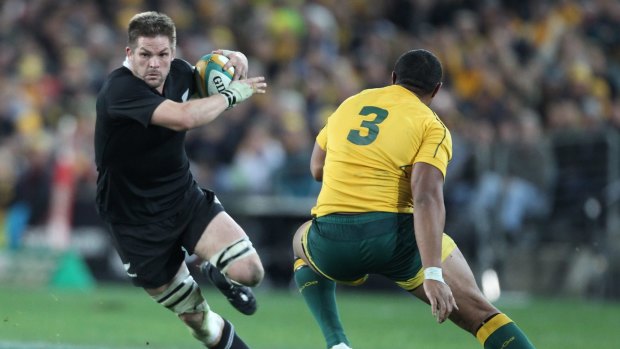 Eddie Jones said Richie McCaw became a great player, but was initially just a defender.
