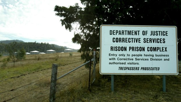 Damien Harris was mistakenly released from Risdon Prison near Hobart on Monday.