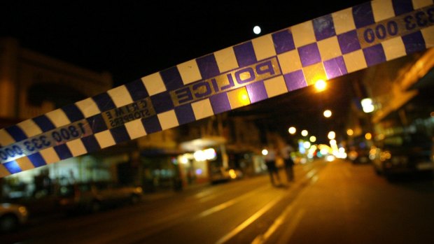 Police were forced to close Eliot Street in Bunbury after a man allegedly attacked people with a machete.