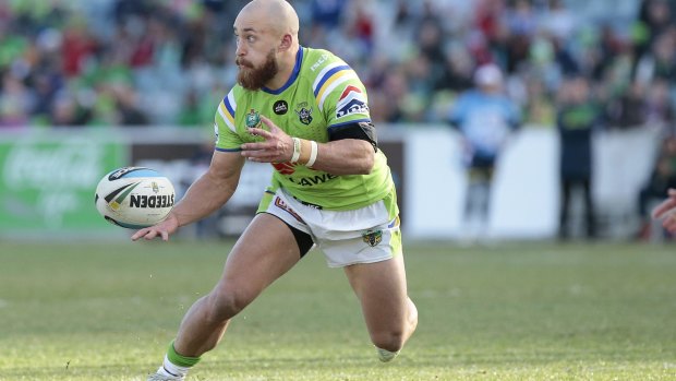 Canberra Raiders hooker Kurt Baptiste has been picked at halfback for Saturday's match with the Cronulla Sharks.