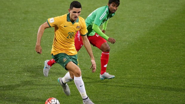 Canberra's Tom Rogic will get a chance to showcase his talents in front of his home crowd.