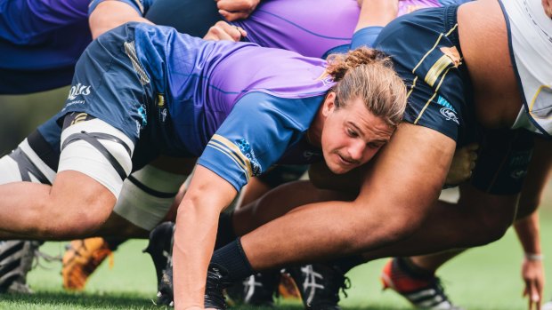 Ben Hyne will replace Scott Fardy in the Brumbies' starting side.