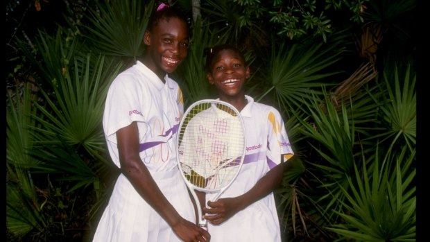 Full of promise: Venus and Serena.