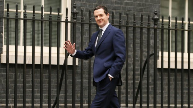 Chancellor George Osborne, seen here after the Conservatives election victory, is taking part in the EU negotiations. 