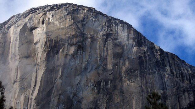 El Capitan, the world's largest granite monolith, in Yosemite National Park, California.