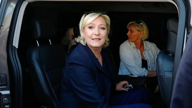 French far-right presidential candidate Marine Le Pen.