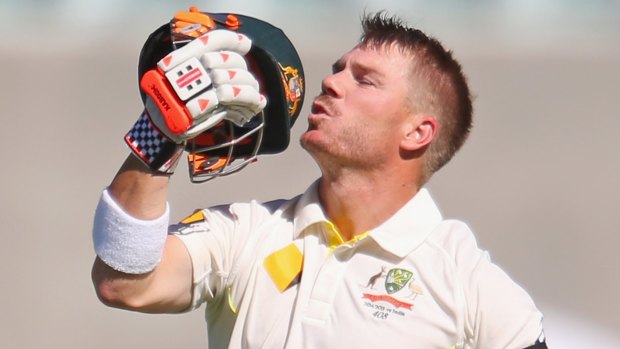 "He was giving me some luck out there today": David Warner on Phillip Hughes.