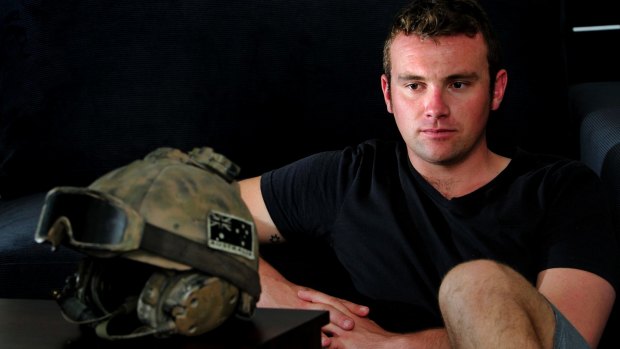 Chris May fought in Afghanistan with the Australian Defence Force.