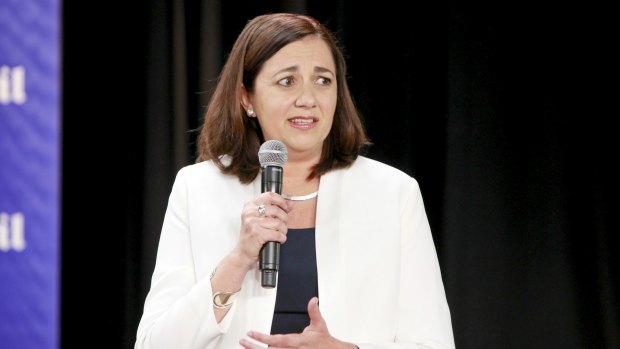 Opposition Leader Annastacia Palaszczuk.