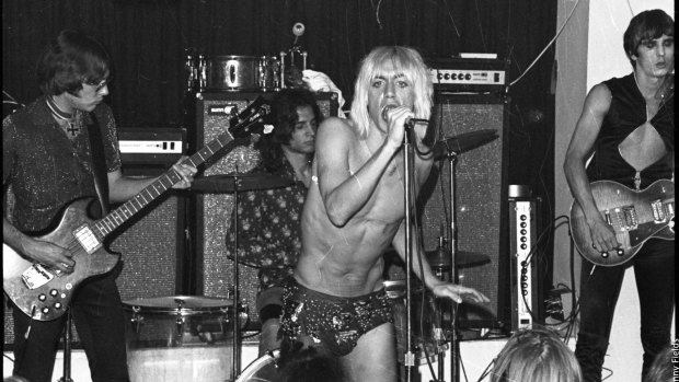 The Stooges in action.