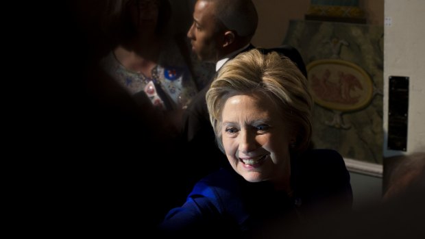 Hillary Clinton, former secretary of state and 2016 Democratic presidential candidate, campaigning in New York on Monday. 