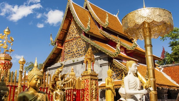 Wat Phra That Doi Suthep, Chiang Mai, Thailand.
