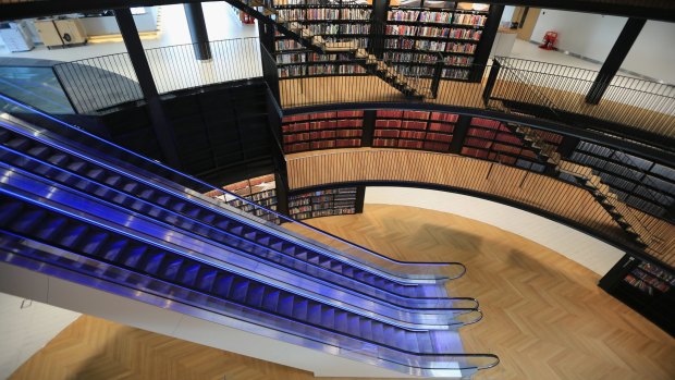 The new Library of Birmingham at Centenary Square.