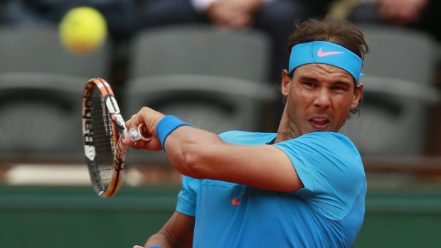  Nadal had an easy win against French teenager Quentin Halys.
