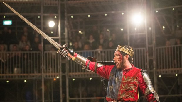 Henry V at the Pop-Up Globe in Auckland.