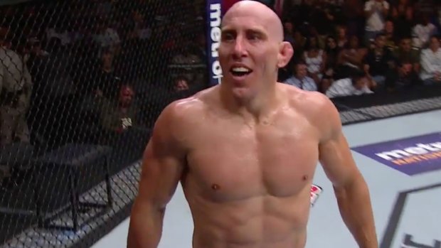 Ultimate redemption: Jesse Taylor won the Ultimate Fighter finale against Dhiego Lima.