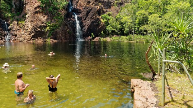 Wangi Falls, Litchfield National Park. Australia's Top End has been named among the top places to visit in 2018 by <i>The New York Times</I>.