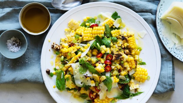 Danielle Alvarez's picnic-perfect corn salad. 