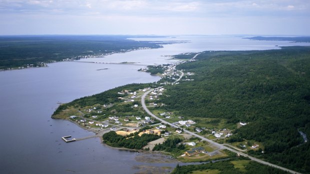 Gander had to accommodate people from 38 commercial flights.