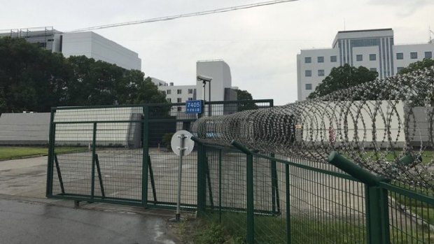 Shanghai Qingpu detention centre, where foreigners are held.