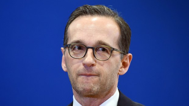 'This is obviously a new dimension in organised crime' ... German Justice Minister Heiko Maas addresses the Cologne assaults.