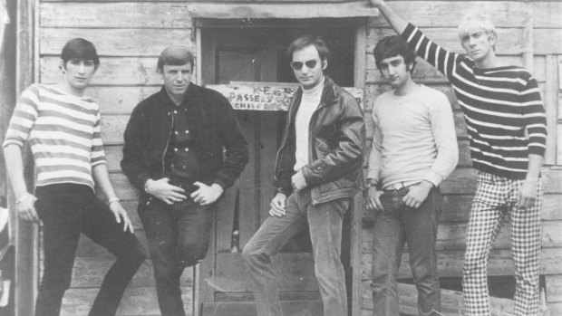 The Atlantics: Jim Skiathitis, Johnny Rebb, Theo Penglis, Bosco Bosanac, Peter Hood.