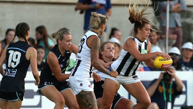 The AFL was disappointed just five goals were scored in the Carlton-Collingwood game last Friday night.