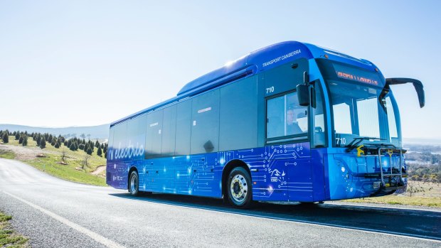 The ACT Government and Transport Canberra have trialed electric and hybrid buses.