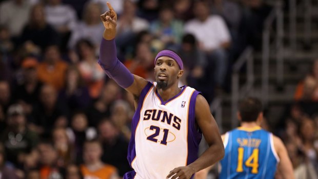 Marquee player: Hakim Warrick during his stint with the Phoenix Suns in 2011.