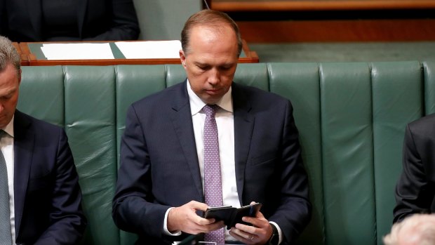 Immigration Minister Peter Dutton is pushing for a postal vote plebiscite.