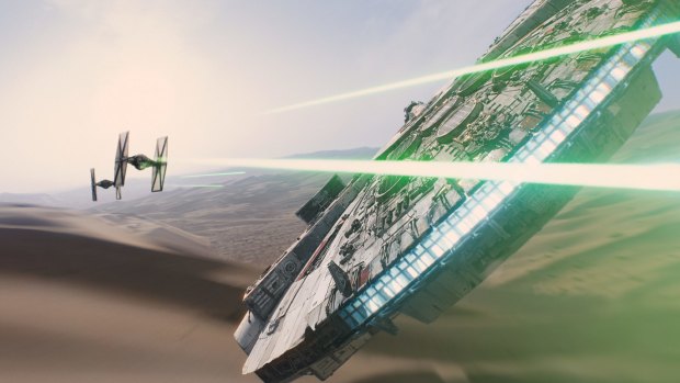 Familar battles: <i>Star Wars: The Force Awakens</i>.