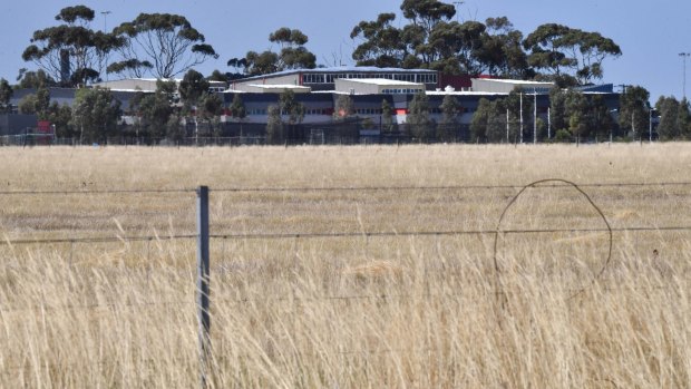A high school next to the site in Werribee.