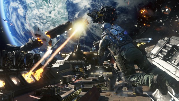 <i>Infinite Warfare</i>'s space-faring campaign is nothing if not a spectacle.